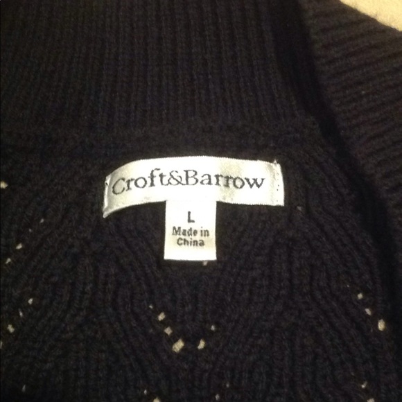 Croft & Borrow black shrug sweater - Picture 4 of 4